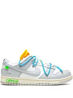 Nike кроссовки Dunk Low из коллаборации с Off-White