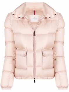 Moncler Grenoble пуховик с нашивкой-логотипом