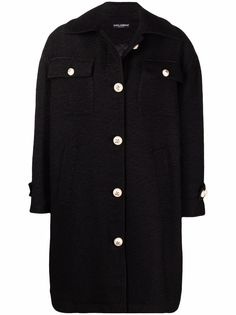 Dolce & Gabbana фактурное пальто