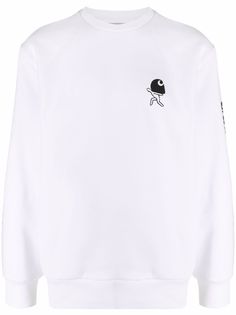 Carhartt WIP толстовка с круглым вырезом и логотипом