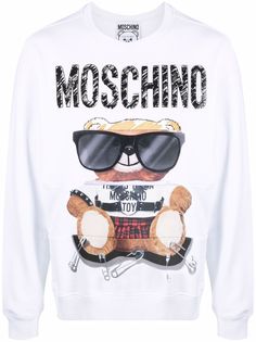 Moschino толстовка с логотипом