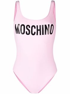 Moschino купальник с логотипом