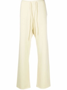 extreme cashmere прямые брюки с кулиской