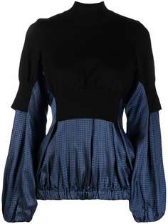 Comme Des Garçons Noir Kei Ninomiya многослойная блузка