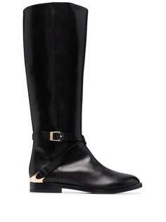 Fratelli Rossetti knee-high leather boots