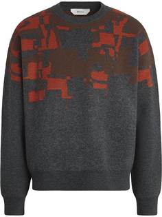 Z Zegna джемпер вязки интарсия