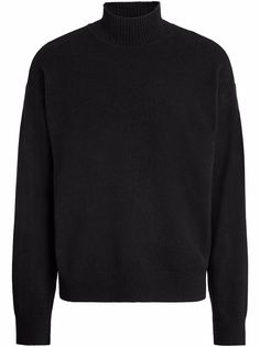 Z Zegna джемпер из смесовой шерсти с воротником-стойкой