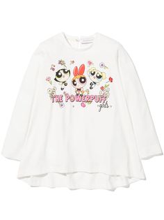 Monnalisa футболка с принтом Powerpuff Girls