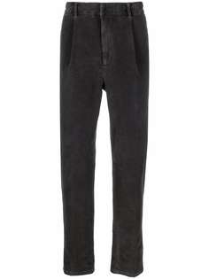 Altea slim-fit velvet trousers