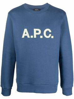 A.P.C. embroidered-logo sweatshirt