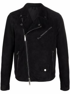 Tagliatore goat leather biker jacket