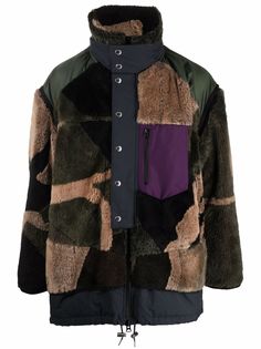 sacai фактурное пальто