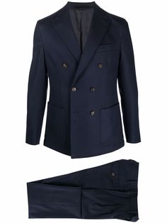 Eleventy костюм-двойка с двубортным пиджаком