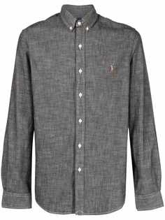 Polo Ralph Lauren рубашка с вышивкой Polo Pony