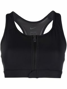 Nike укороченный топ на молнии