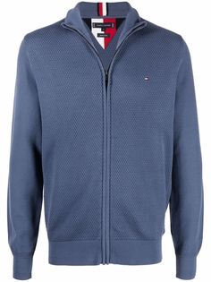 Tommy Hilfiger джемпер на молнии с воротником-воронкой