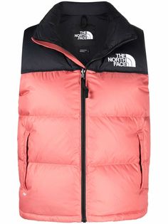 The North Face дутый жилет на молнии