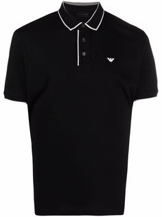 Emporio Armani рубашка поло с логотипом