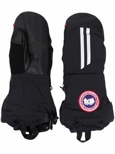 Canada Goose перчатки с нашивкой-логотипом