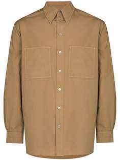Lemaire patch pockets buttoned shirt