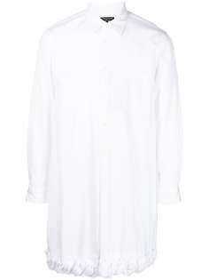 Comme Des Garçons Homme Plus contrast-trim cotton shirt