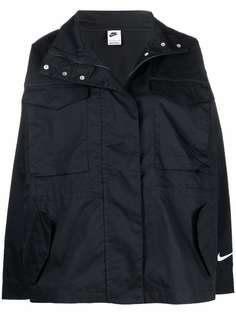 Nike куртка с карманами и баской