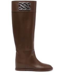 Casadei сапоги с логотипом