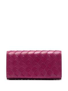 Bottega Veneta прямоугольный кошелек с плетением Intrecciato