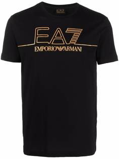 Ea7 Emporio Armani футболка с логотипом