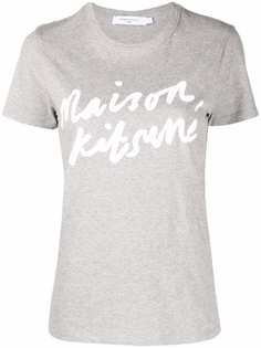 Maison Kitsuné футболка с логотипом