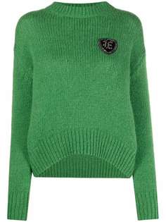 Ermanno Scervino джемпер с нашивкой-логотипом