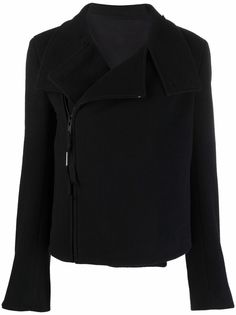 Ann Demeulemeester куртка с косой молнией