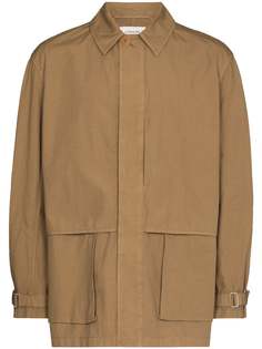 Lemaire storm-flap cotton shirt jacket