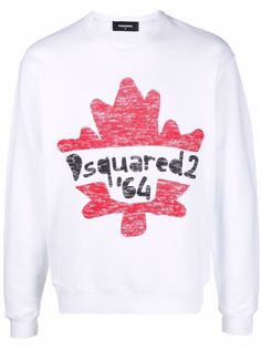 Dsquared2 leaf logo sweatshirt