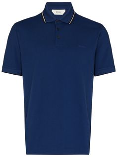 Z Zegna short-sleeved polo shirt