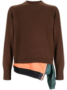 Kolor asymmetric-layered jumper