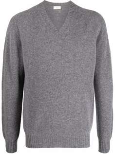 Altea fine-knit V-neck jumper