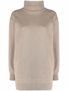 Closed roll neck sweatshirt