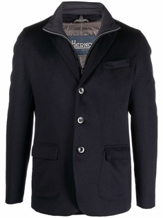 Herno layered padded blazer jacket