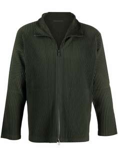 Homme Plissé Issey Miyake plissé zipped jacket