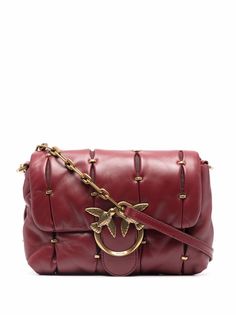 Pinko Love quilted shoulder bag
