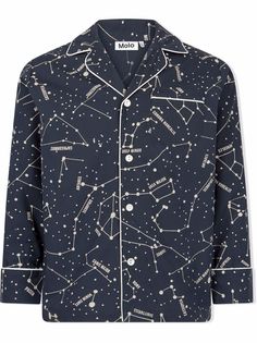 Molo TEEN constellation long-sleeve pyjama top