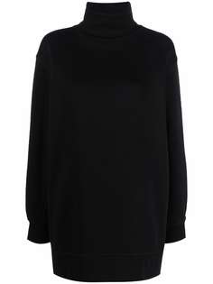 Closed roll neck sweatshirt