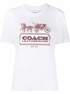 Coach logo-print cotton T-shirt