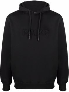 Aspesi embossed-logo cotton hoodie