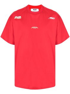 MSGM logo-print cotton T-shirt