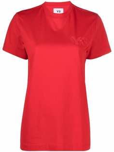 Y-3 logo crew-neck T-shirt