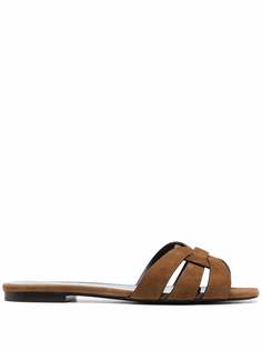 Saint Laurent Tribute flat mules