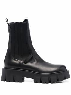 Premiata Butterfly leather ankle boots