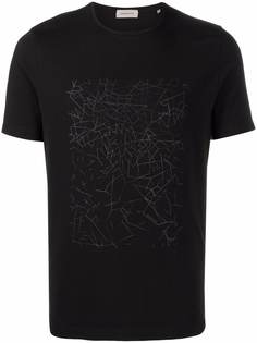 Corneliani graphic-print jersey T-shirt